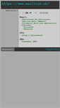 Mobile Screenshot of maillink.ch